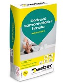 WEBER webernivelit S - samonivelační hmota 2,5-30mm, 30MPa, 25kg WEBER webernivelit S - samonivelační hmota 2,5-30mm, 30MPa, 25kg